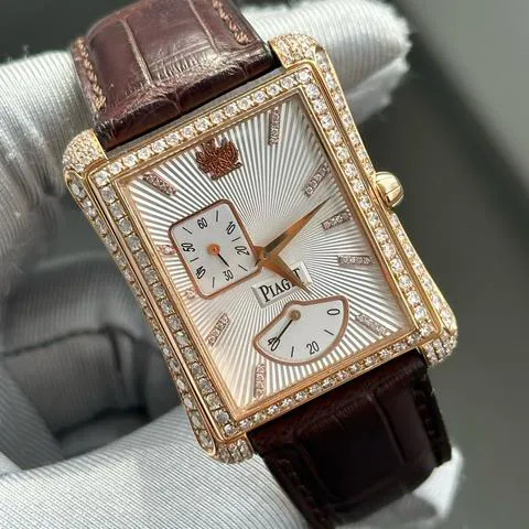 Piaget Emperador G0A33070 32mm Rose gold Silver 2