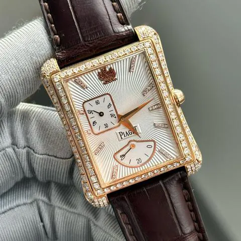 Piaget Emperador G0A33070 32mm Rose gold Silver 4