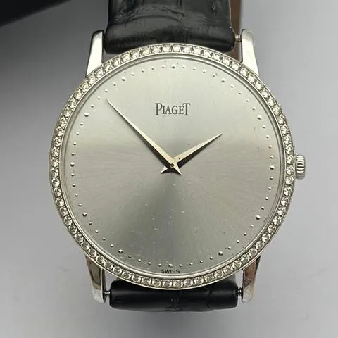 Piaget Emperador G0A300319 31.5mm White gold Silver