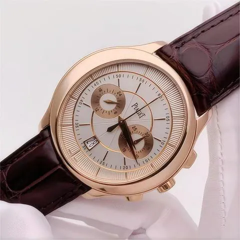 Piaget Gouverneur G0A37112 43mm Rose gold Silver