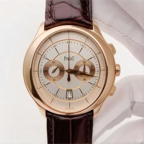 Piaget Gouverneur G0A37112 43mm Rose gold Silver 1