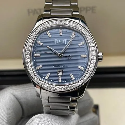 Piaget Piaget Polo Date G0A47027 36mm Stainless steel Blue 1