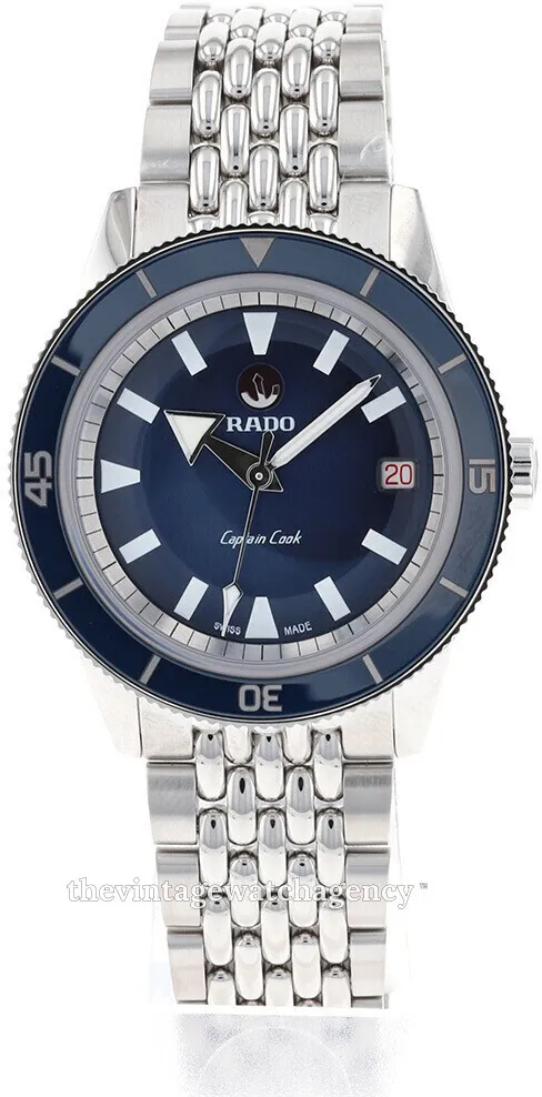 Rado Captain Cook R32500203 37mm Stainless steel Blue