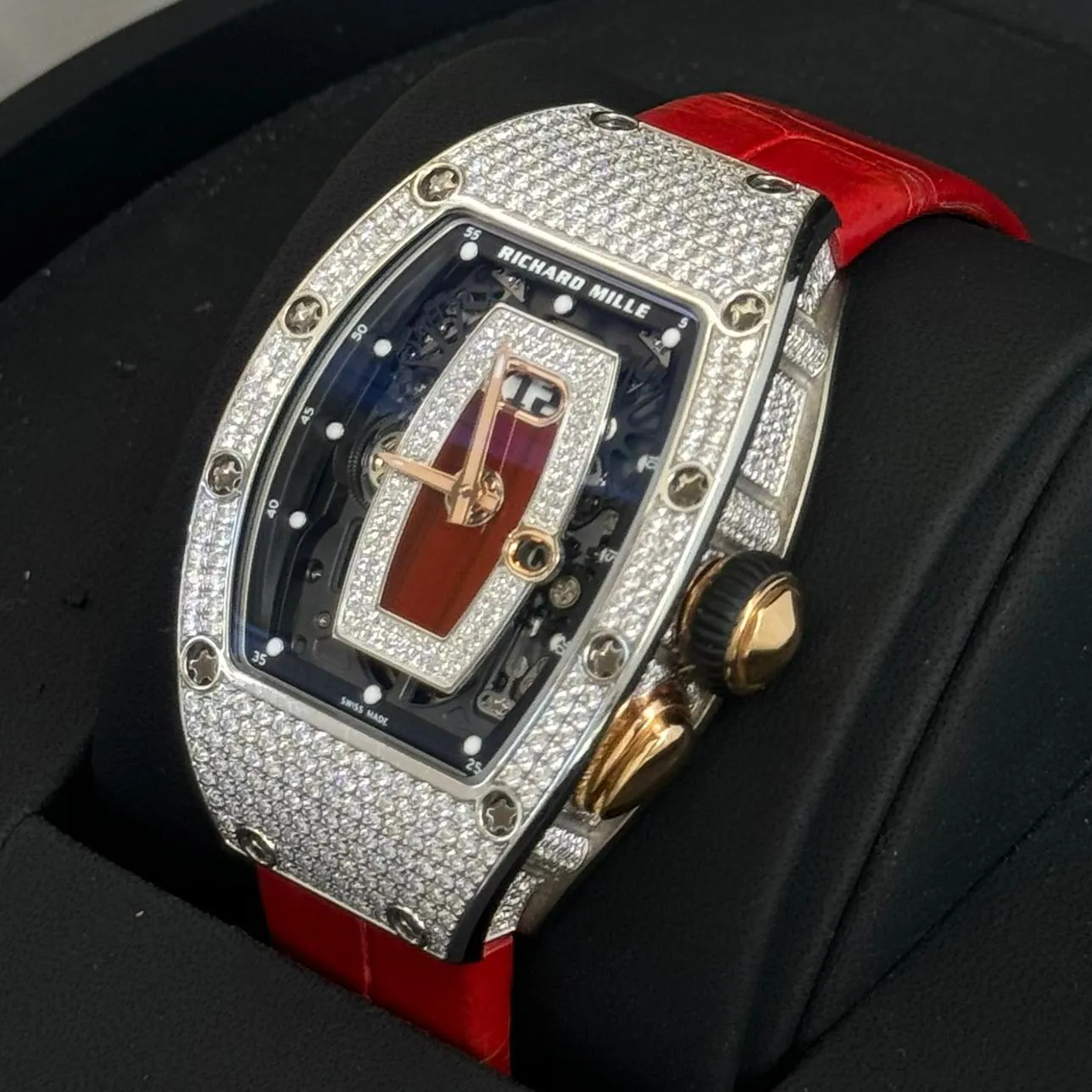 Richard Mille RM 037 RM 037 52.63mm White gold Red 1