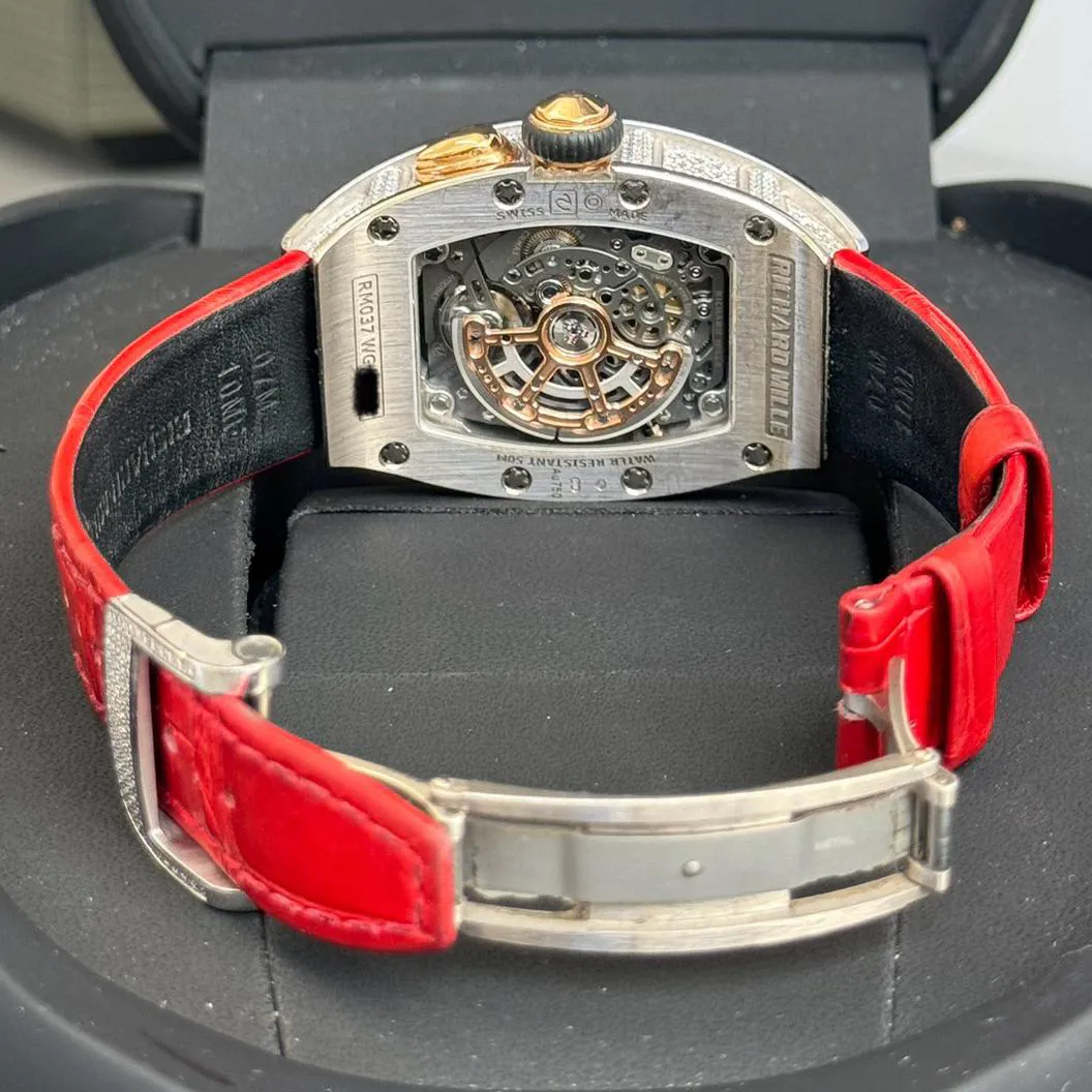 Richard Mille RM 037 RM 037 52.63mm White gold Red 3