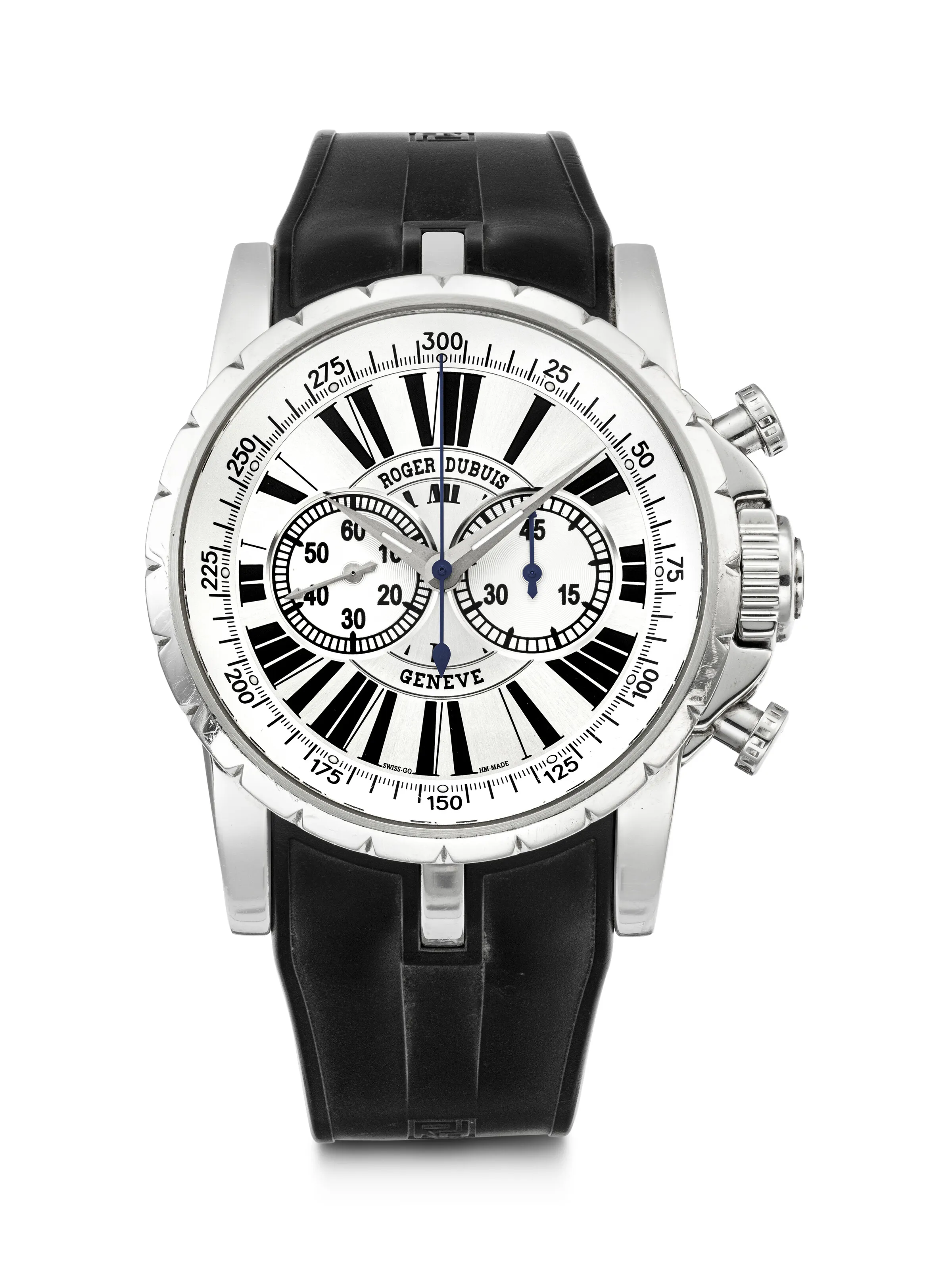 Roger Dubuis Chronoexcel EX45.78.9.3.7AR 46mm Stainless steel Silvered