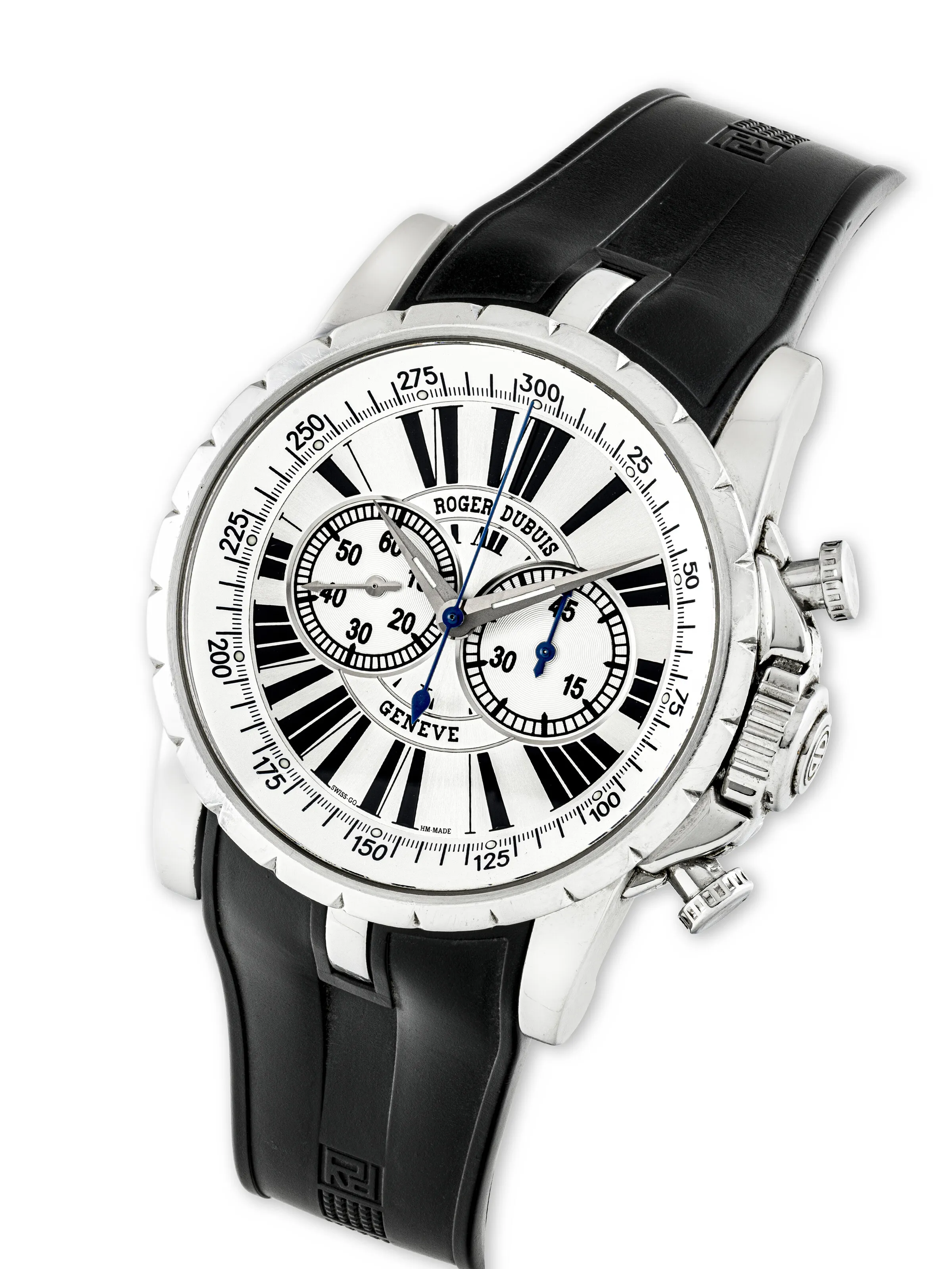 Roger Dubuis Chronoexcel EX45.78.9.3.7AR 46mm Stainless steel Silvered 1