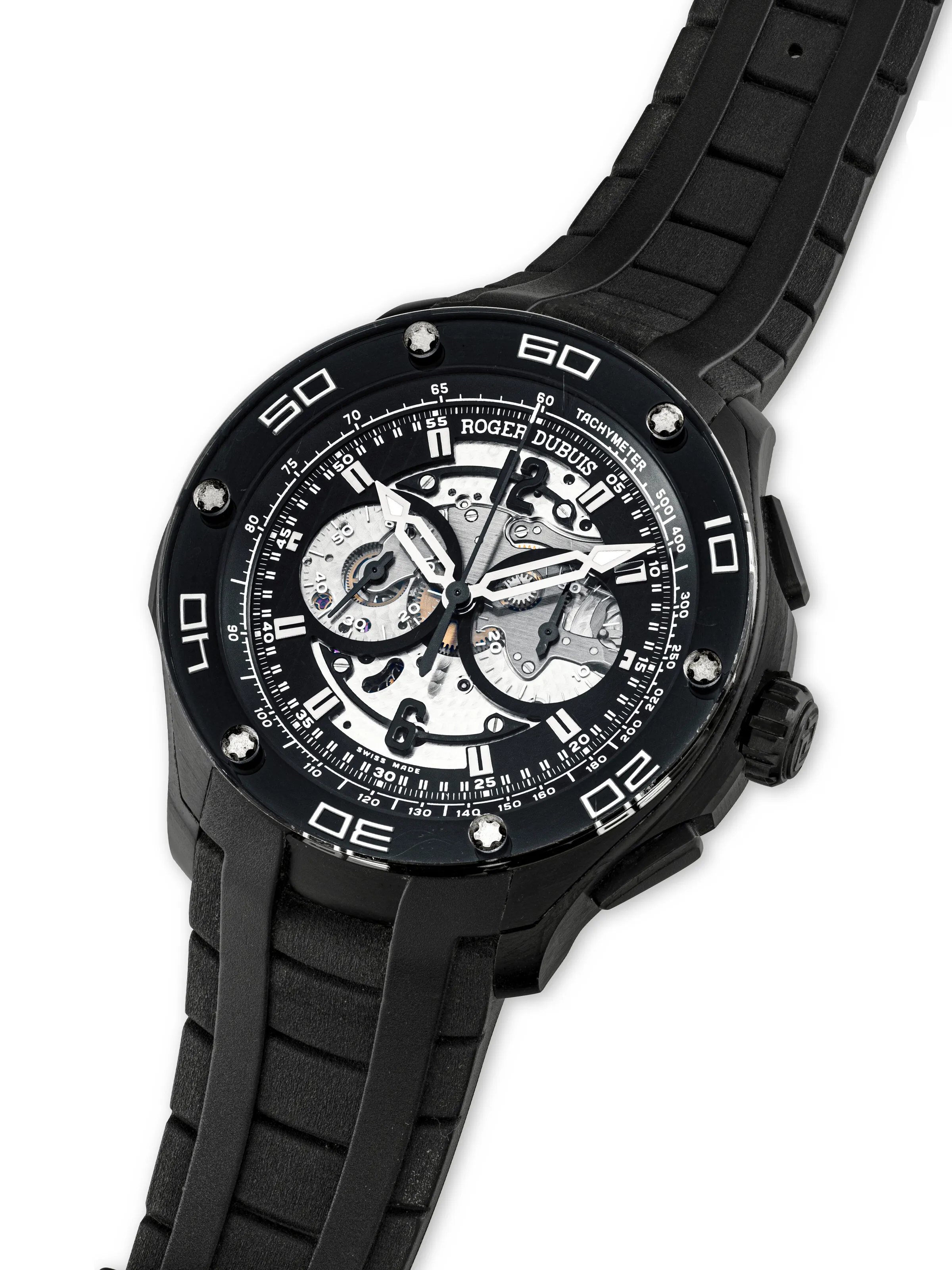 Roger Dubuis Pulsion 44mm Stainless steel Semi-skeletonized 1