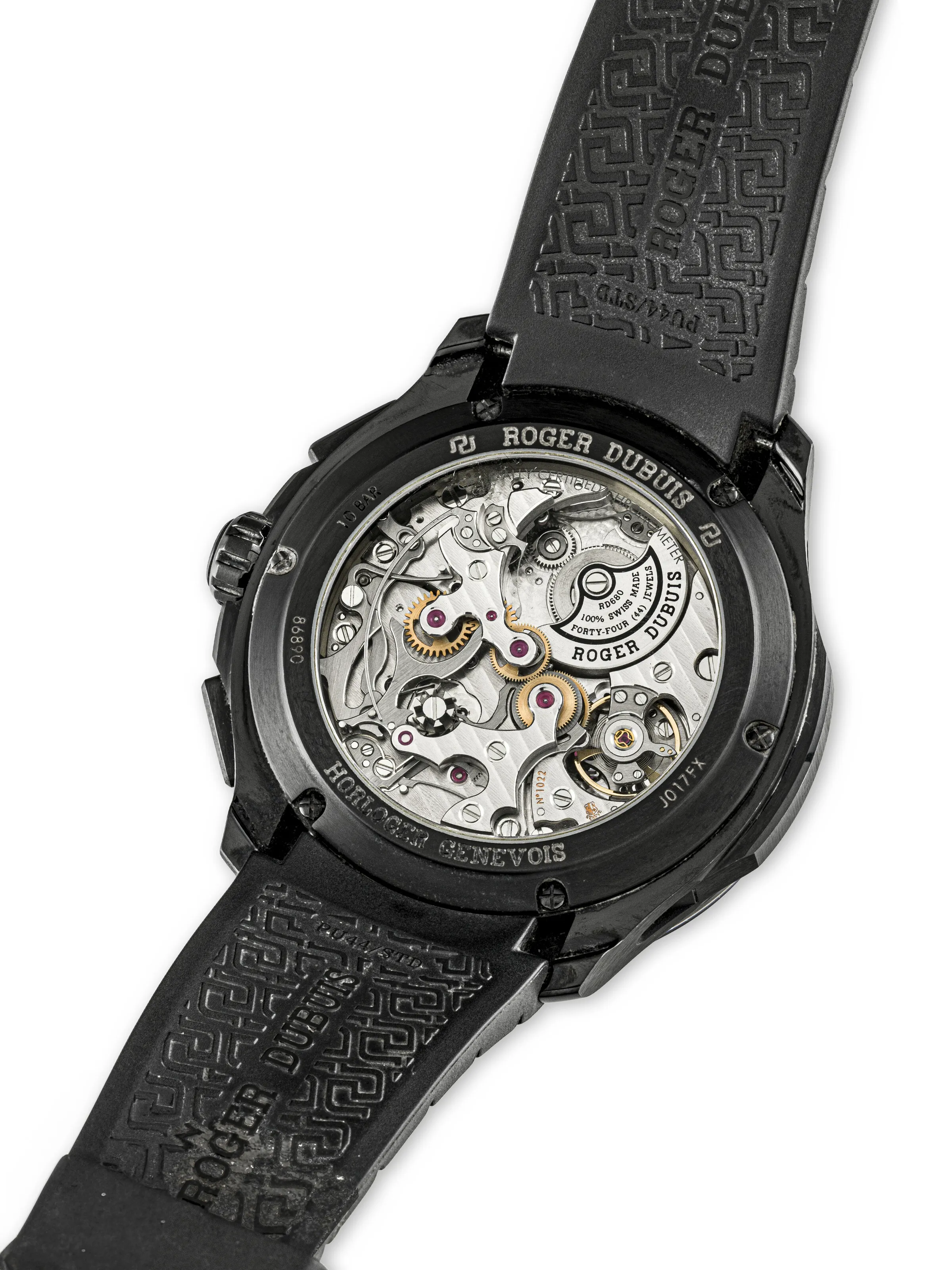 Roger Dubuis Pulsion 44mm Stainless steel Semi-skeletonized 2