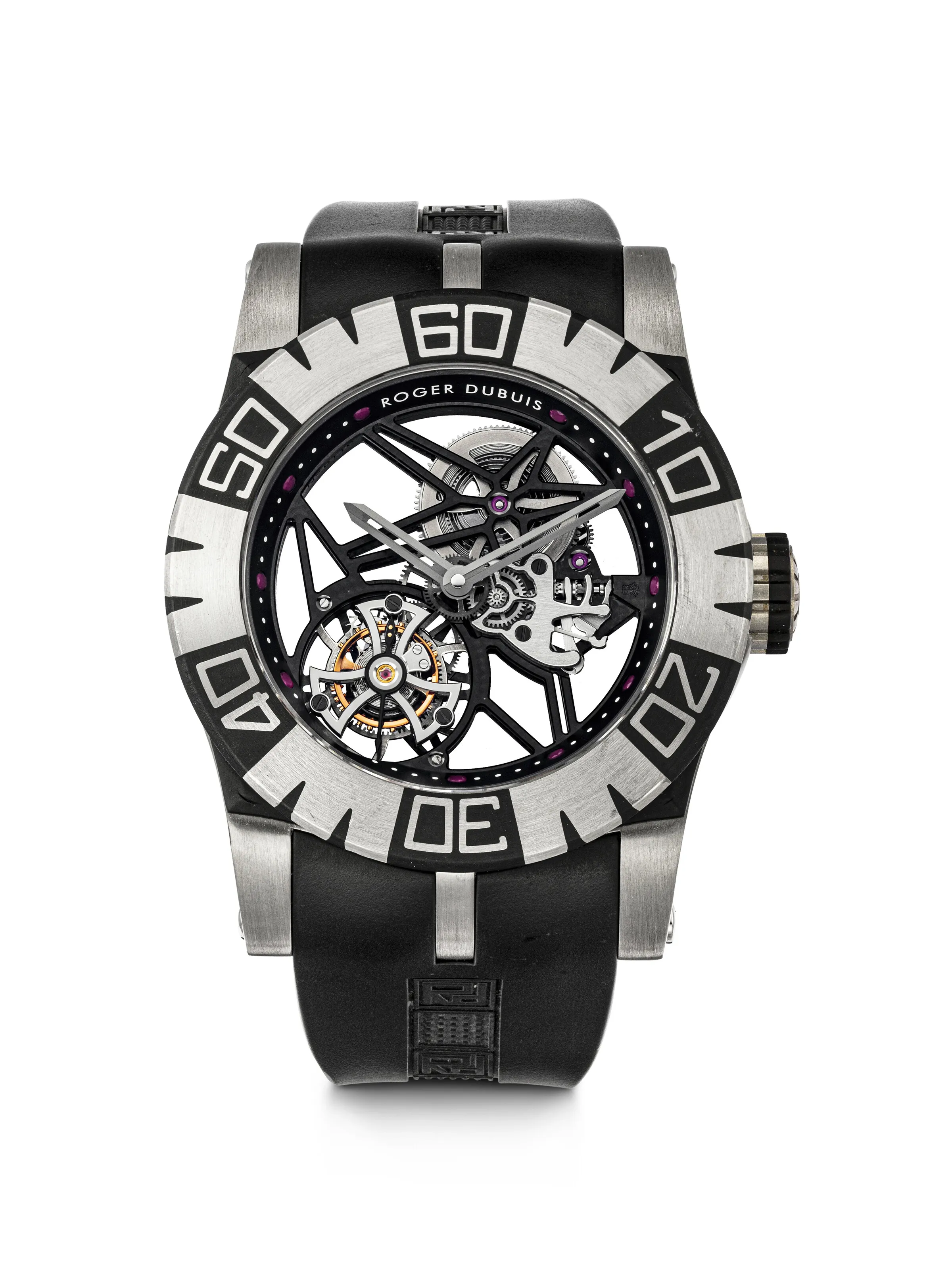 Roger Dubuis Tourbidiver SED48-02SQ 48mm Titanium Skeletonized