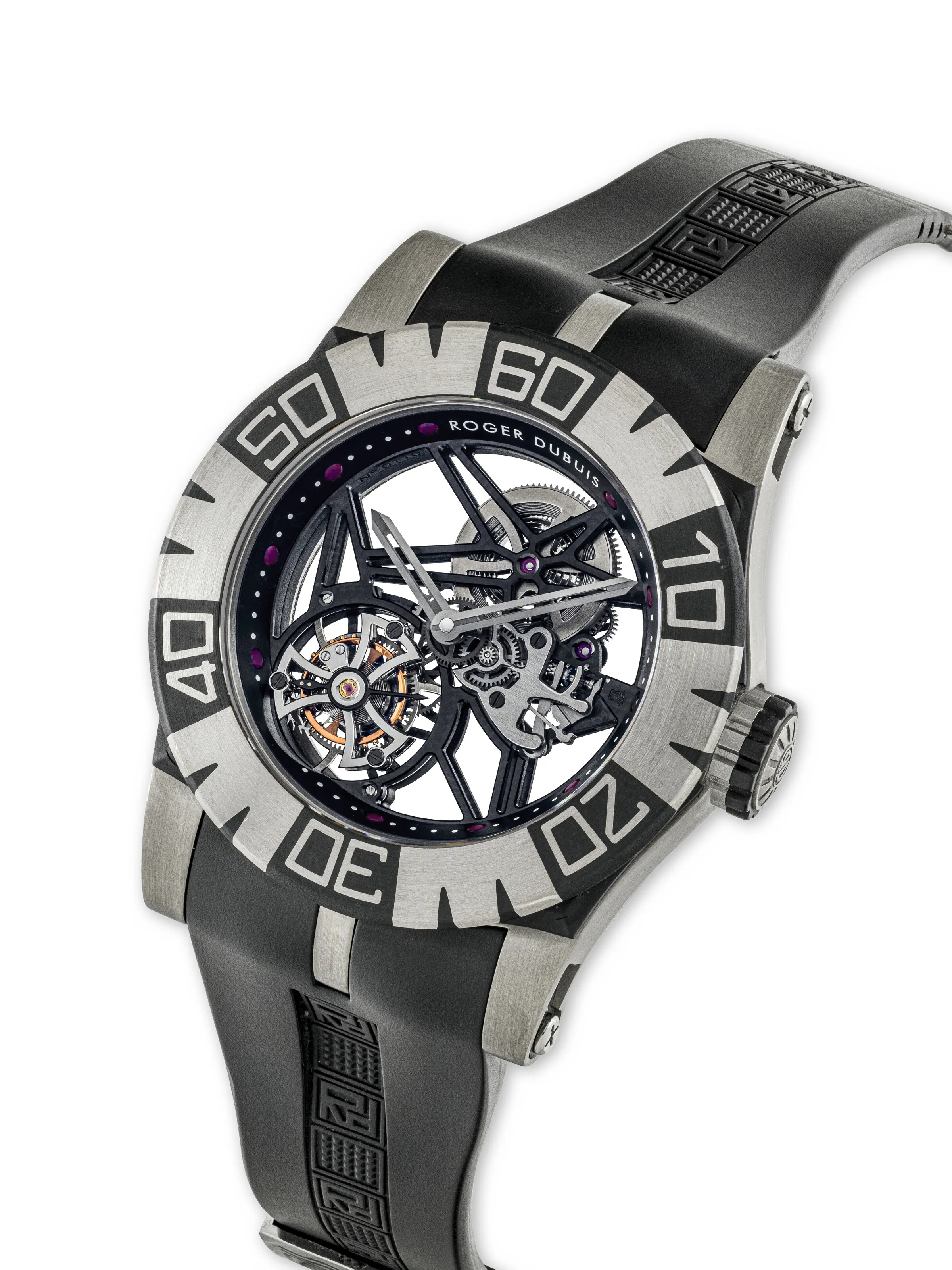 Roger Dubuis Tourbidiver SED48-02SQ 48mm Titanium Skeletonized 1