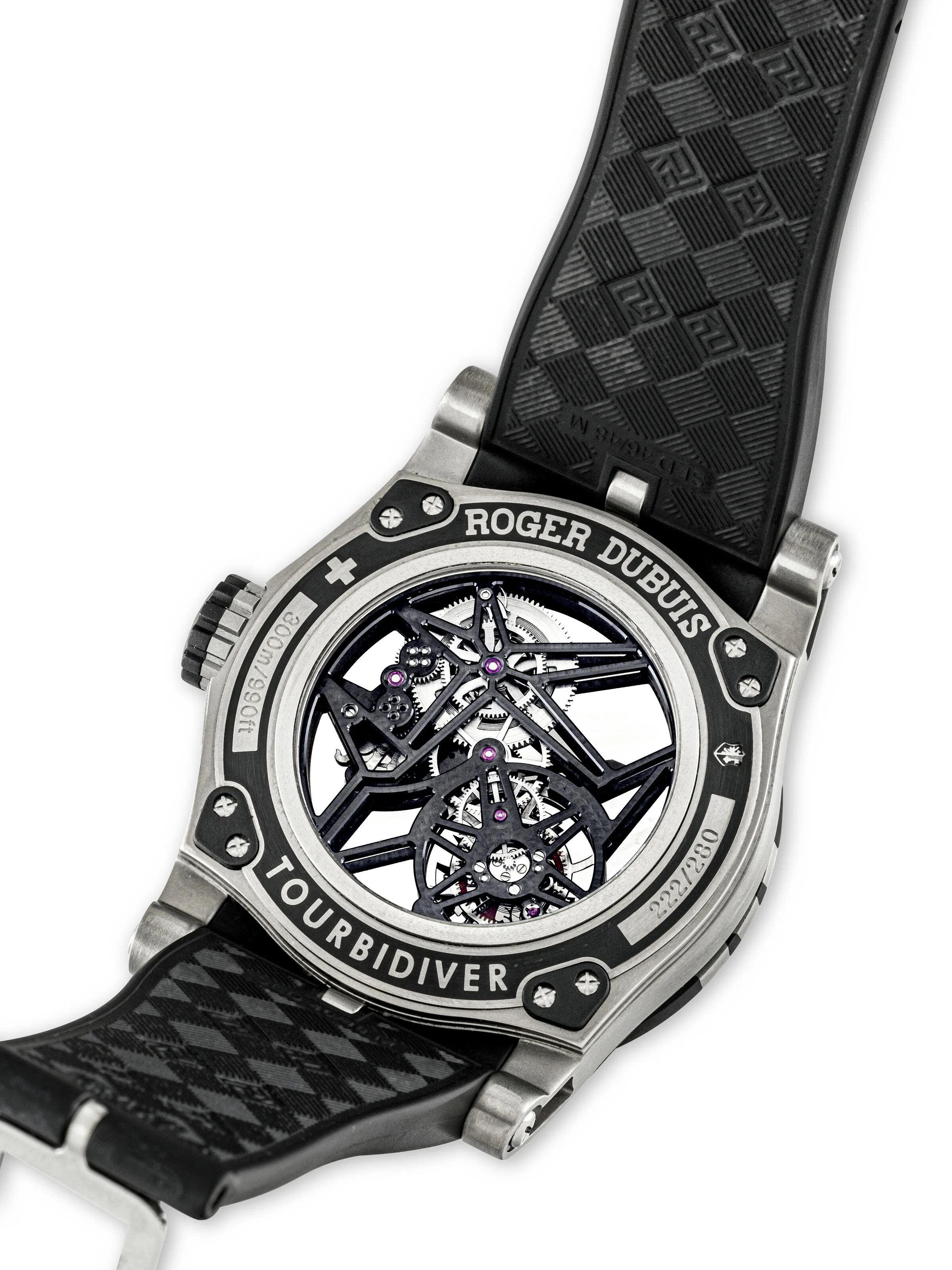 Roger Dubuis Tourbidiver SED48-02SQ 48mm Titanium Skeletonized 2