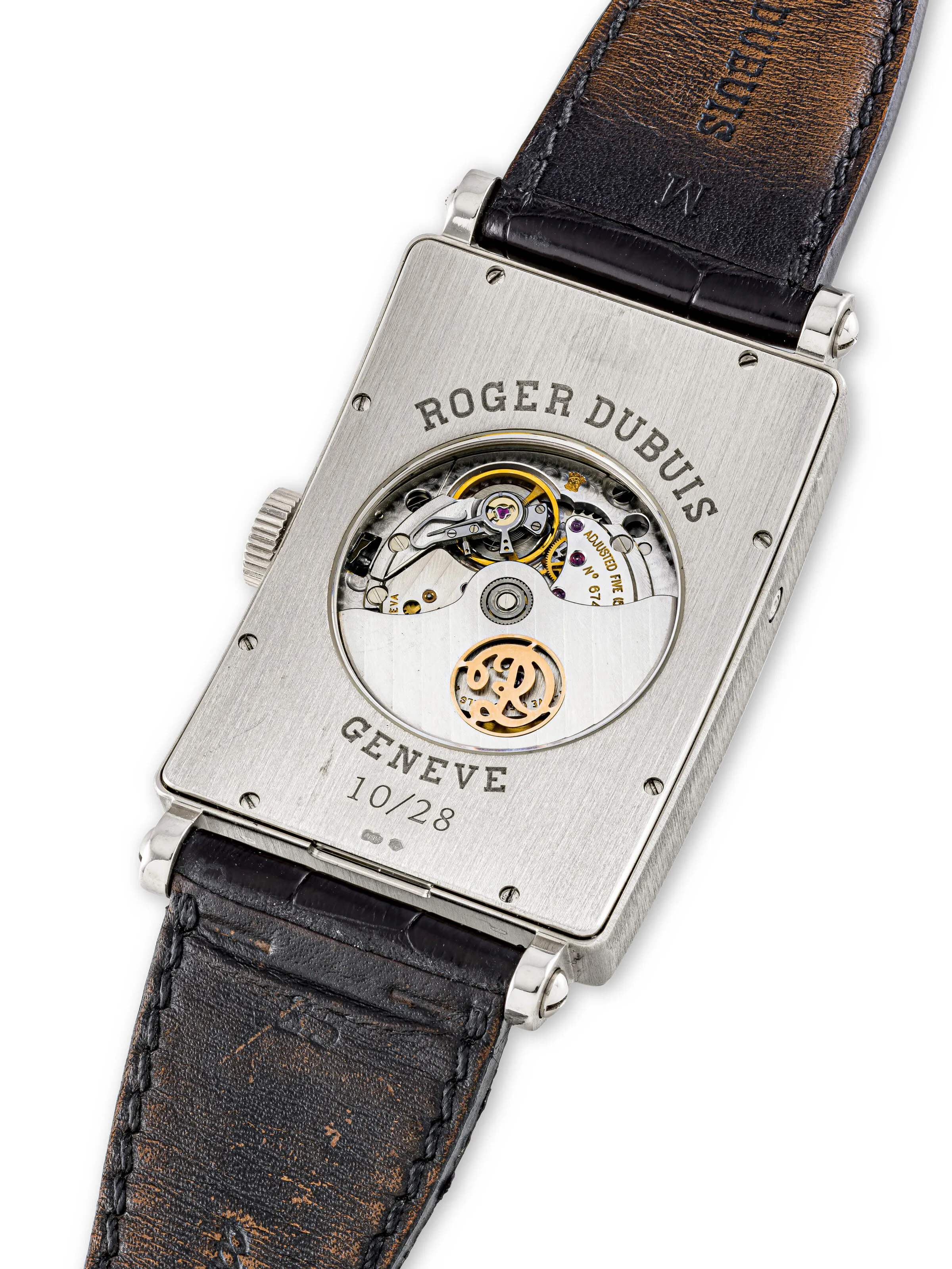 Roger Dubuis 34mm 18k white gold Ivory 2