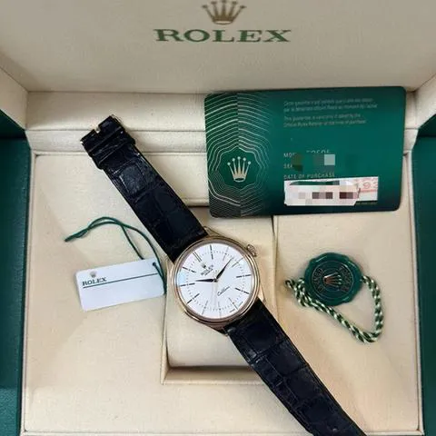 Rolex Cellini 50505 39mm Rose gold White 5