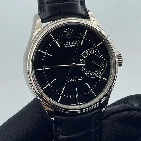 Rolex Cellini 50519 39mm White gold Black