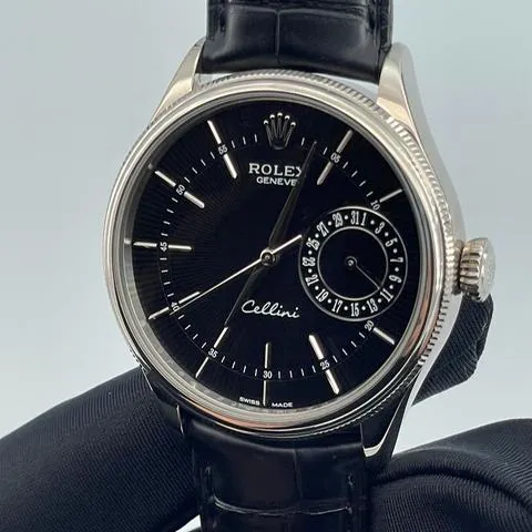 Rolex Cellini 50519 39mm White gold Black 1