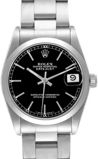 Rolex Datejust 31 68240 Stainless steel Black