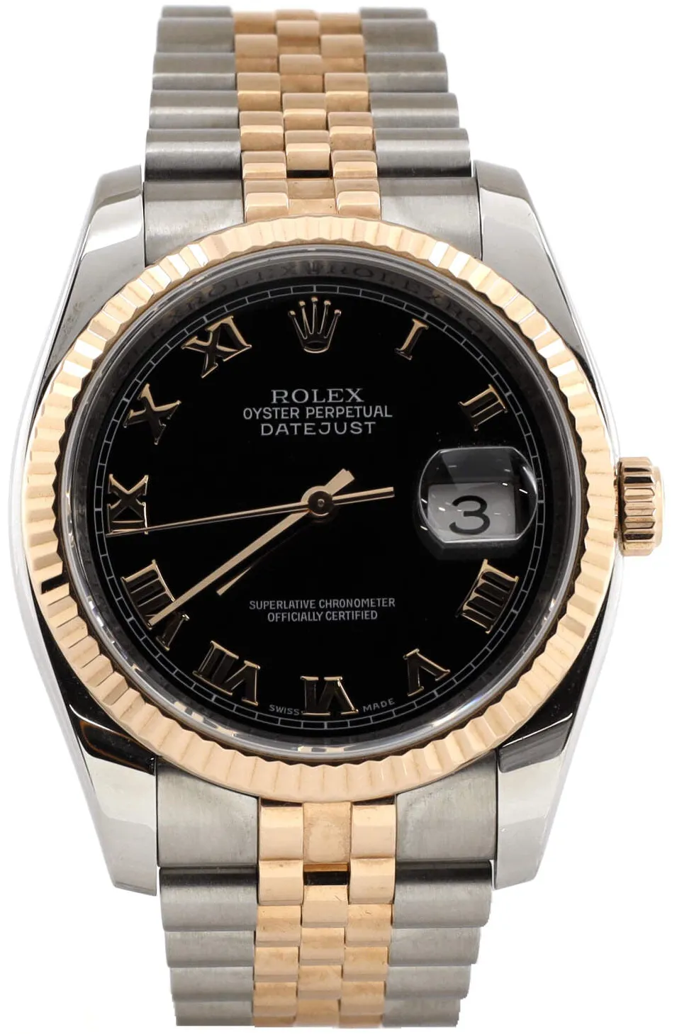 Rolex Datejust 36 116231 36mm Stainless steel Black