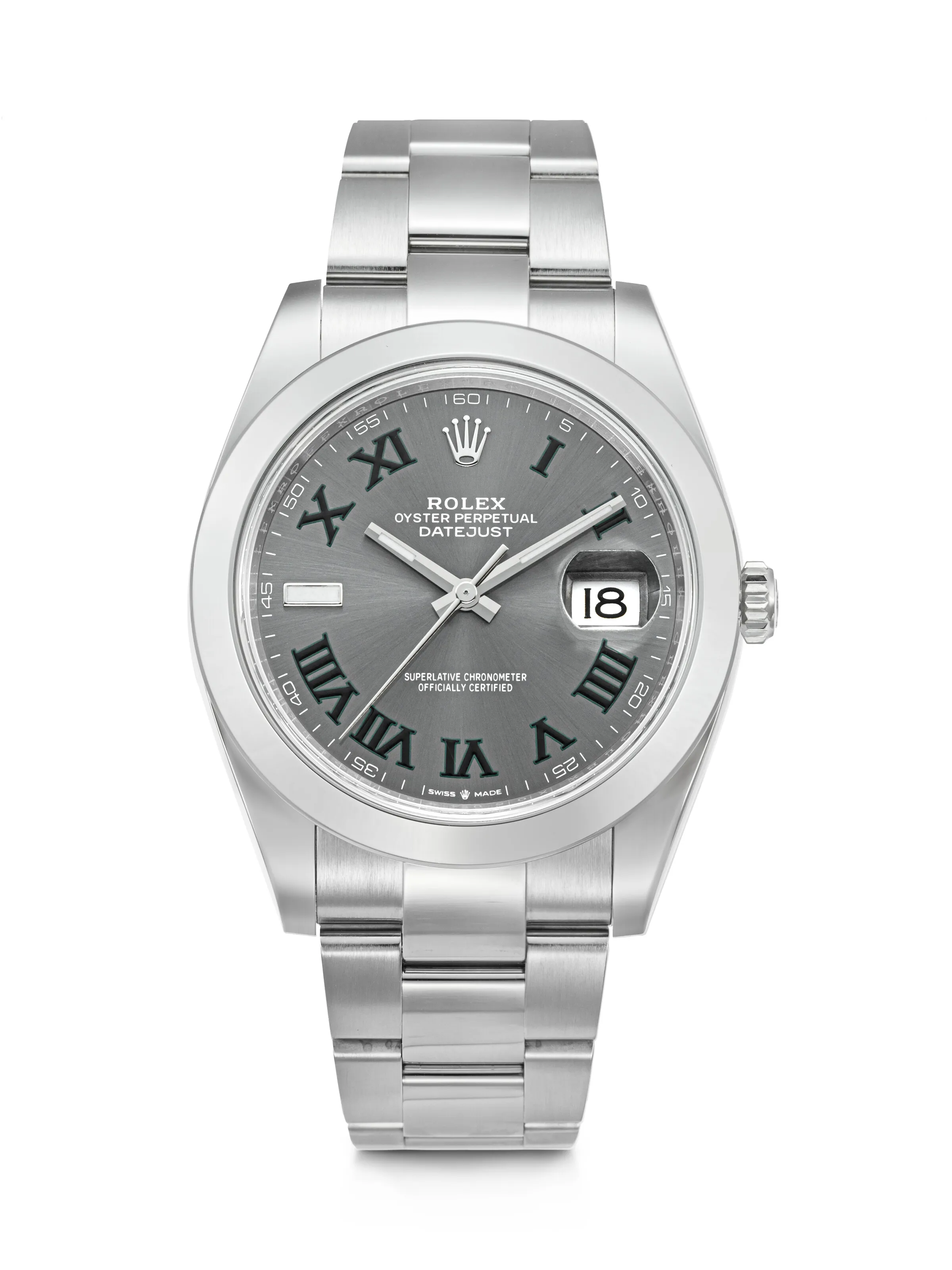 Rolex Datejust 41 126300 41mm Stainless steel Grey