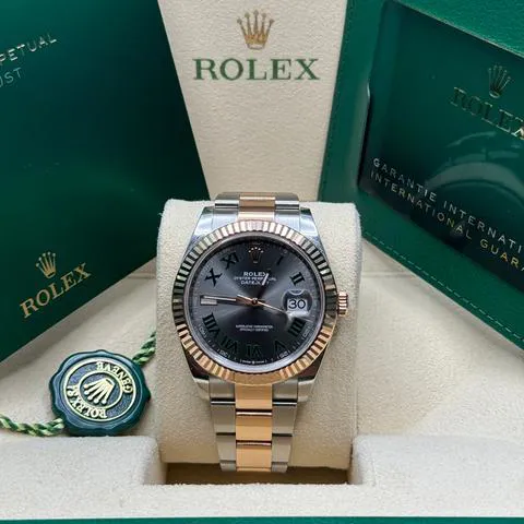 Rolex Datejust 41 126331 41mm Yellow gold and Stainless steel Gray