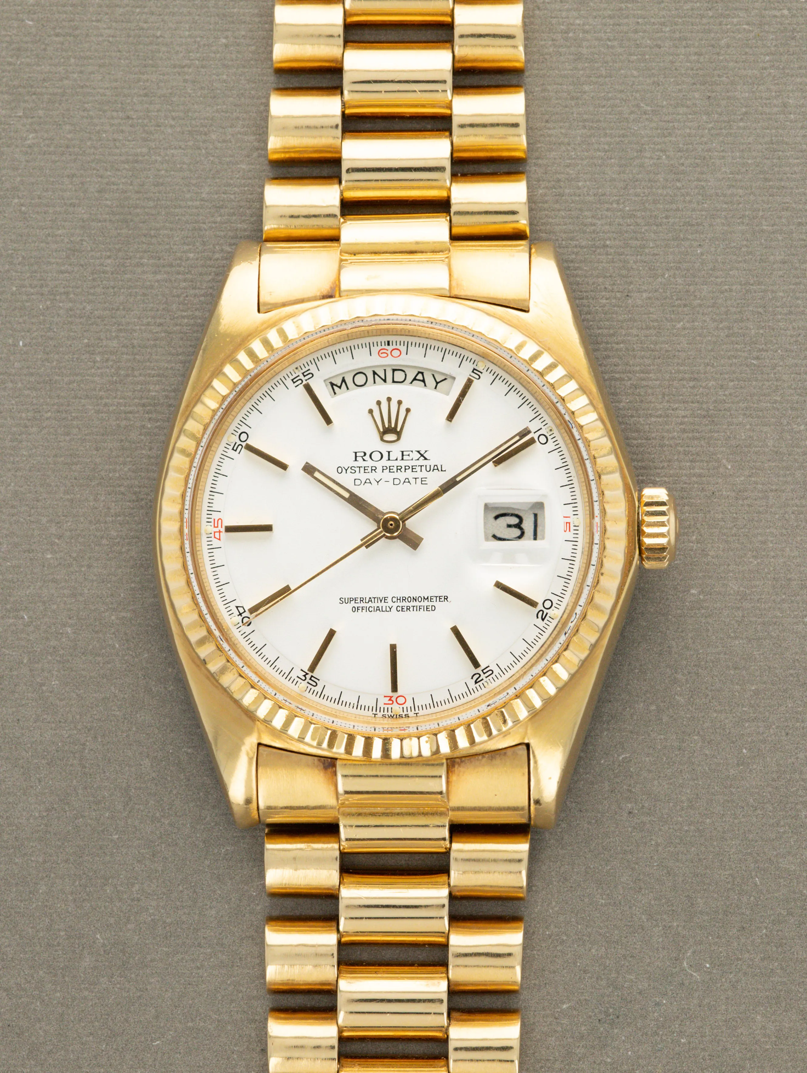 Rolex Day-Date 36 1803 36mm Yellow gold Matte