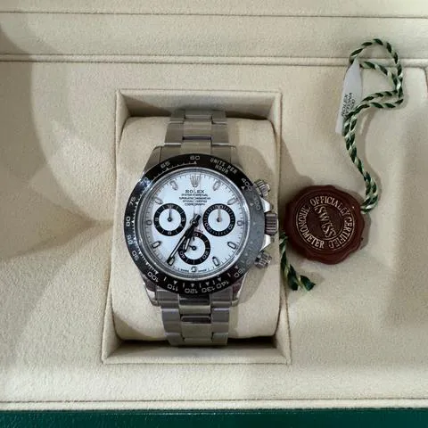 Rolex Daytona 116500LN 40mm Stainless steel White