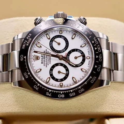 Rolex Daytona 116500LN 40mm Stainless steel White