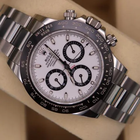 Rolex Daytona 116500LN 40mm Stainless steel White 1