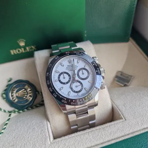 Rolex Daytona 116500LN 40mm Stainless steel White