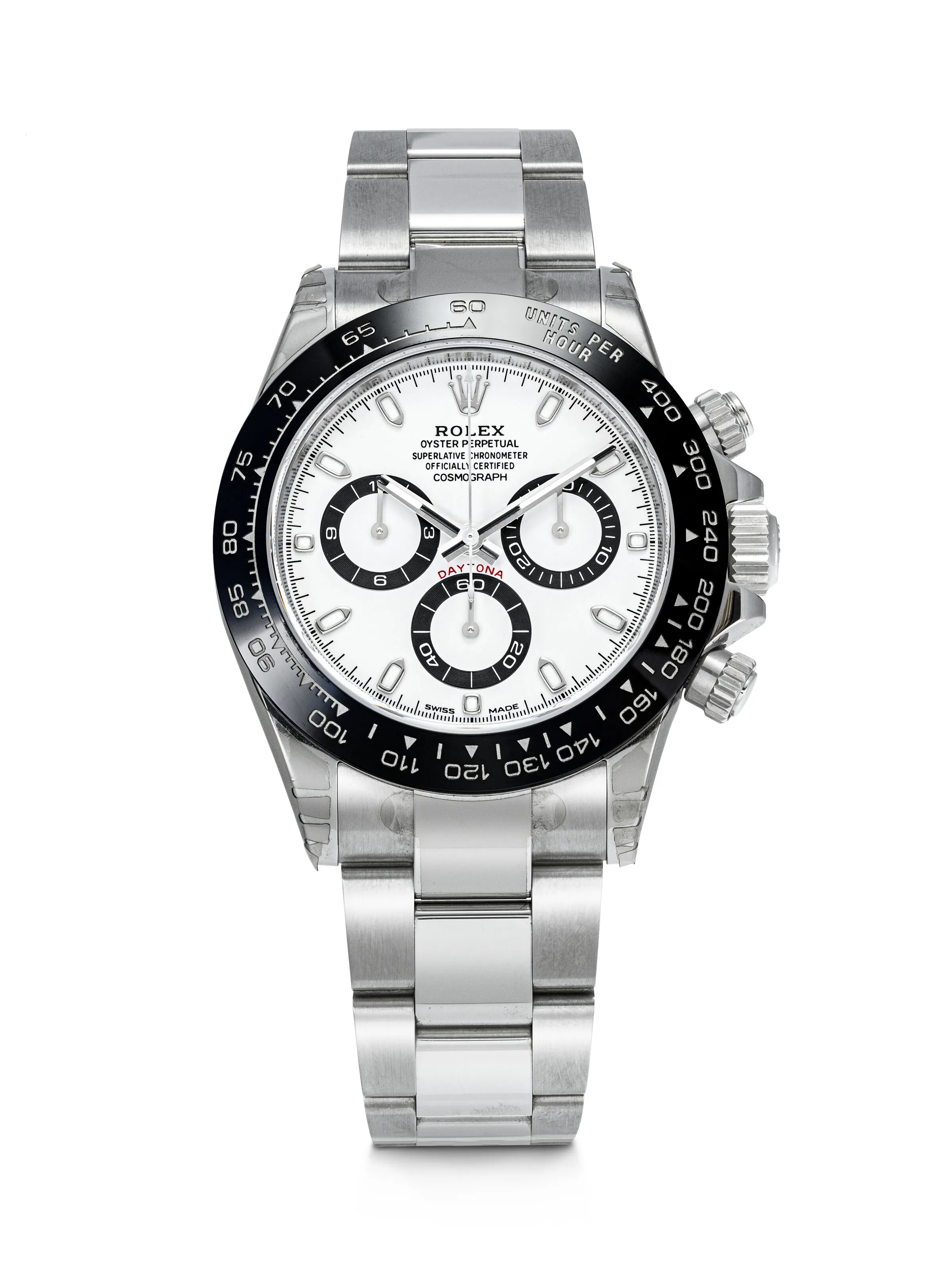 Rolex Daytona 116500LN 40mm Stainless steel White