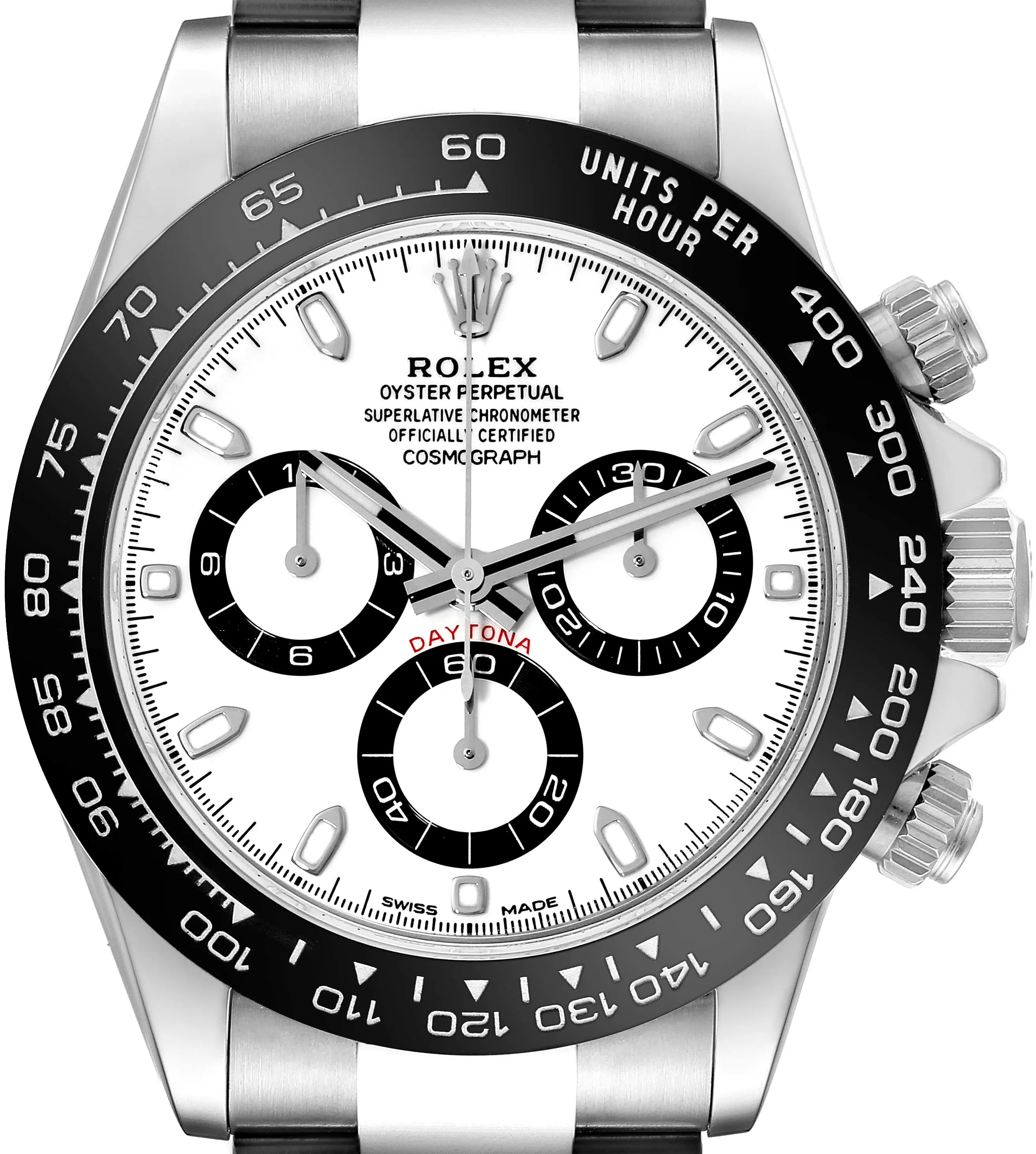 Rolex Daytona 116500LN 40mm Stainless steel White