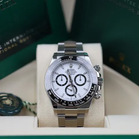 Rolex Daytona 126500LN 40mm Stainless steel White