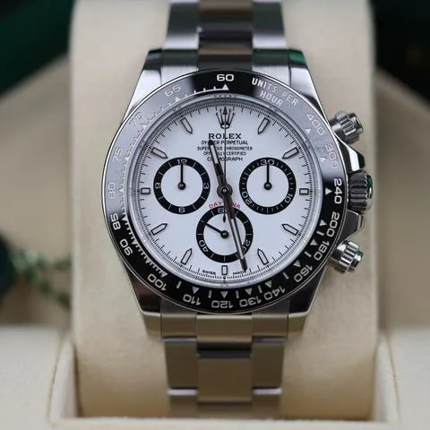 Rolex Daytona 126500LN 40mm Stainless steel White 1