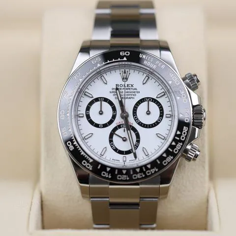 Rolex Daytona 126500LN 40mm Stainless steel White 2