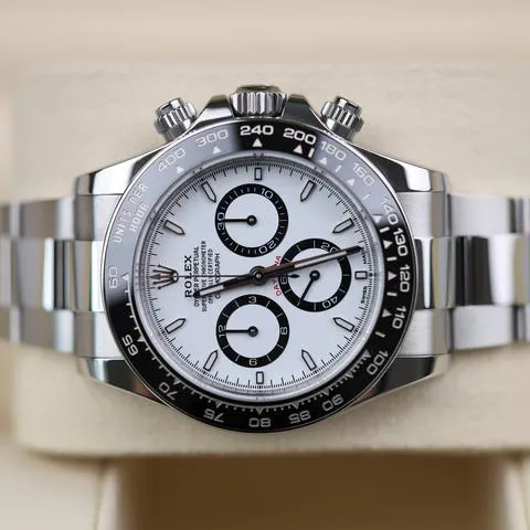 Rolex Daytona 126500LN 40mm Stainless steel White 4