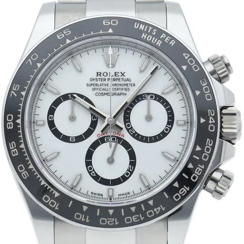 Rolex Daytona 126500LN 40mm Stainless steel White