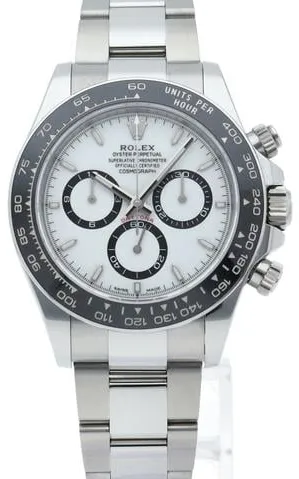 Rolex Daytona 126500LN 40mm Stainless steel White 1