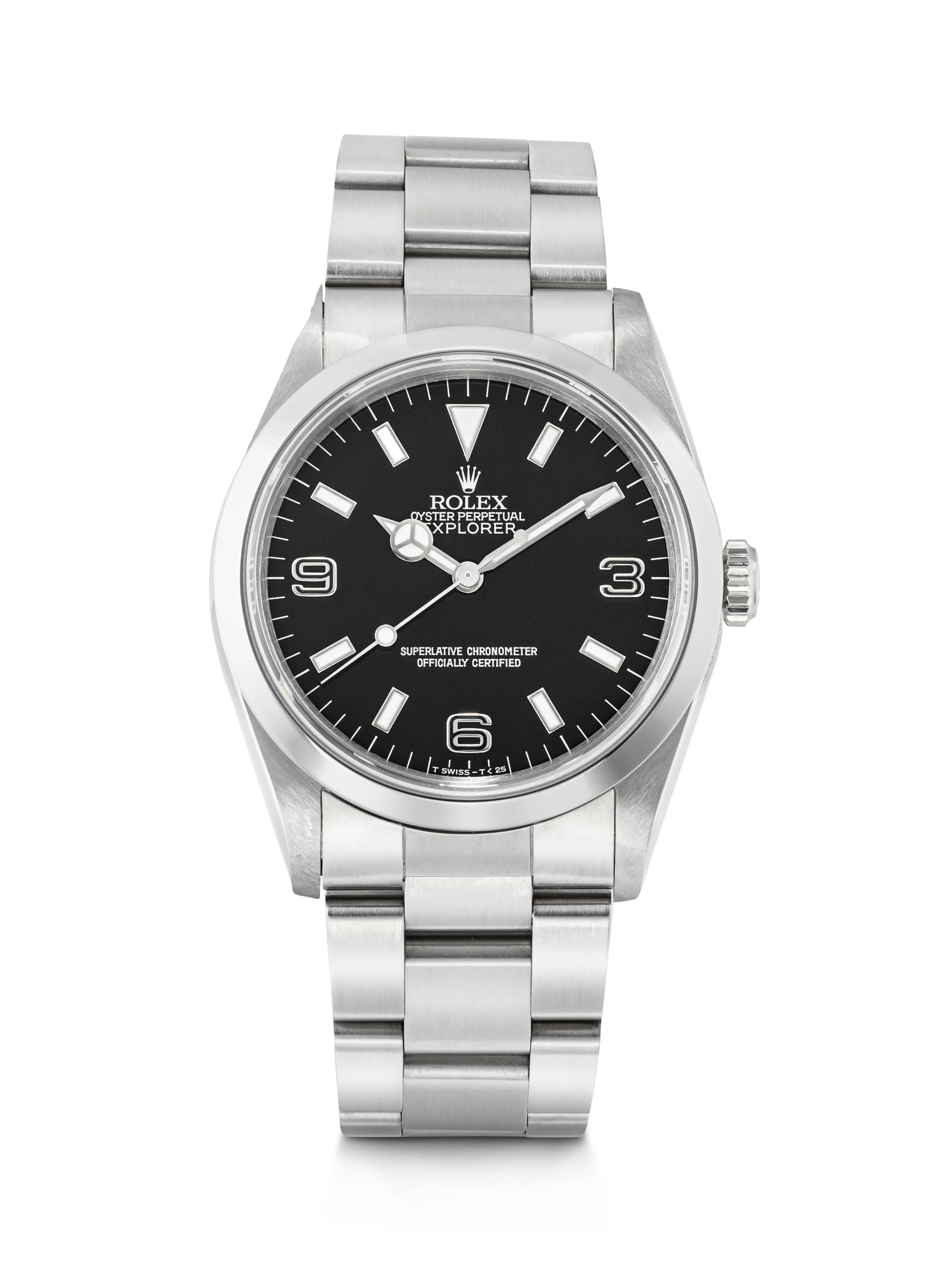 Rolex Explorer 14270 36mm Stainless steel Black