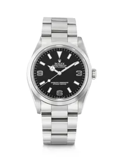 Rolex Explorer 14270 Stainless steel Black