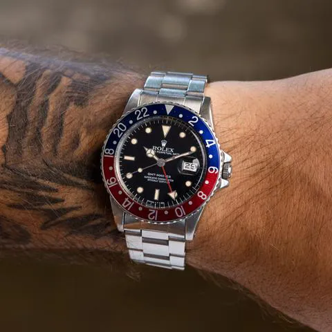 Rolex GMT-Master 16750 40mm Stainless steel Black 1