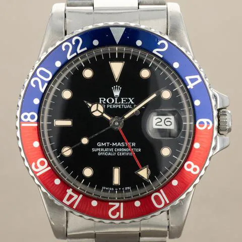 Rolex GMT-Master 16750 40mm Stainless steel Black 3