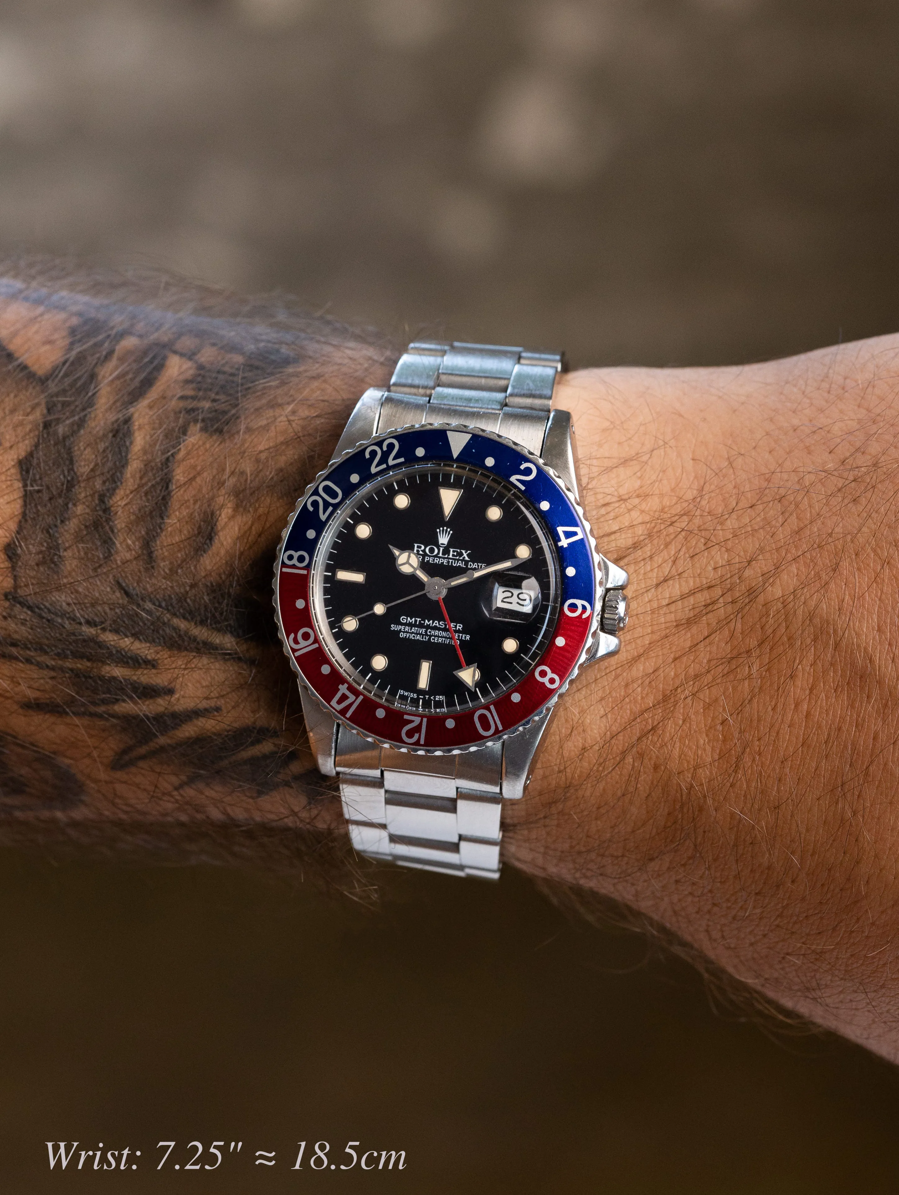 Rolex GMT-Master 16750 40mm Stainless steel Black 1