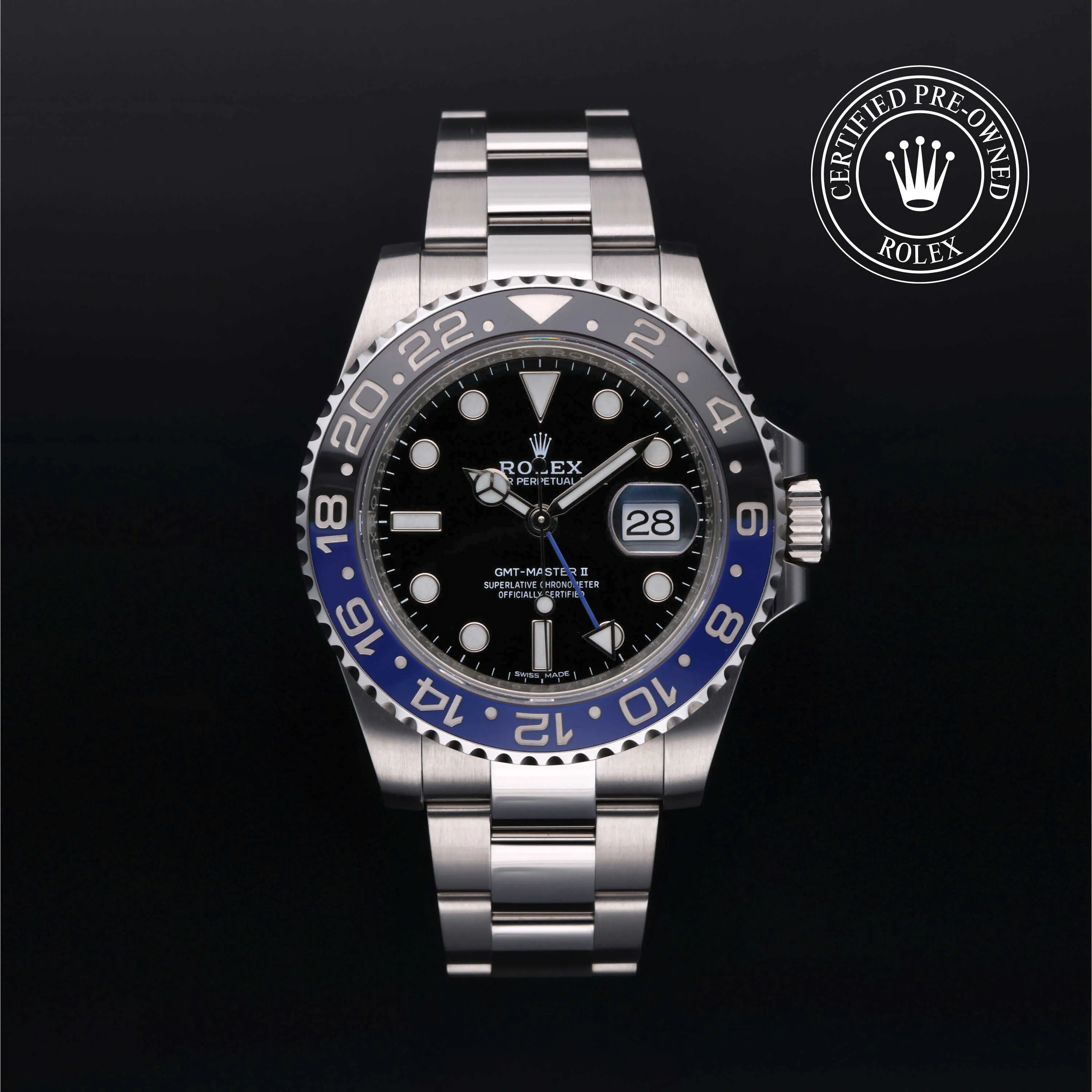 Rolex GMT-Master II 116710BLNR-0002 40mm Oystersteel Black