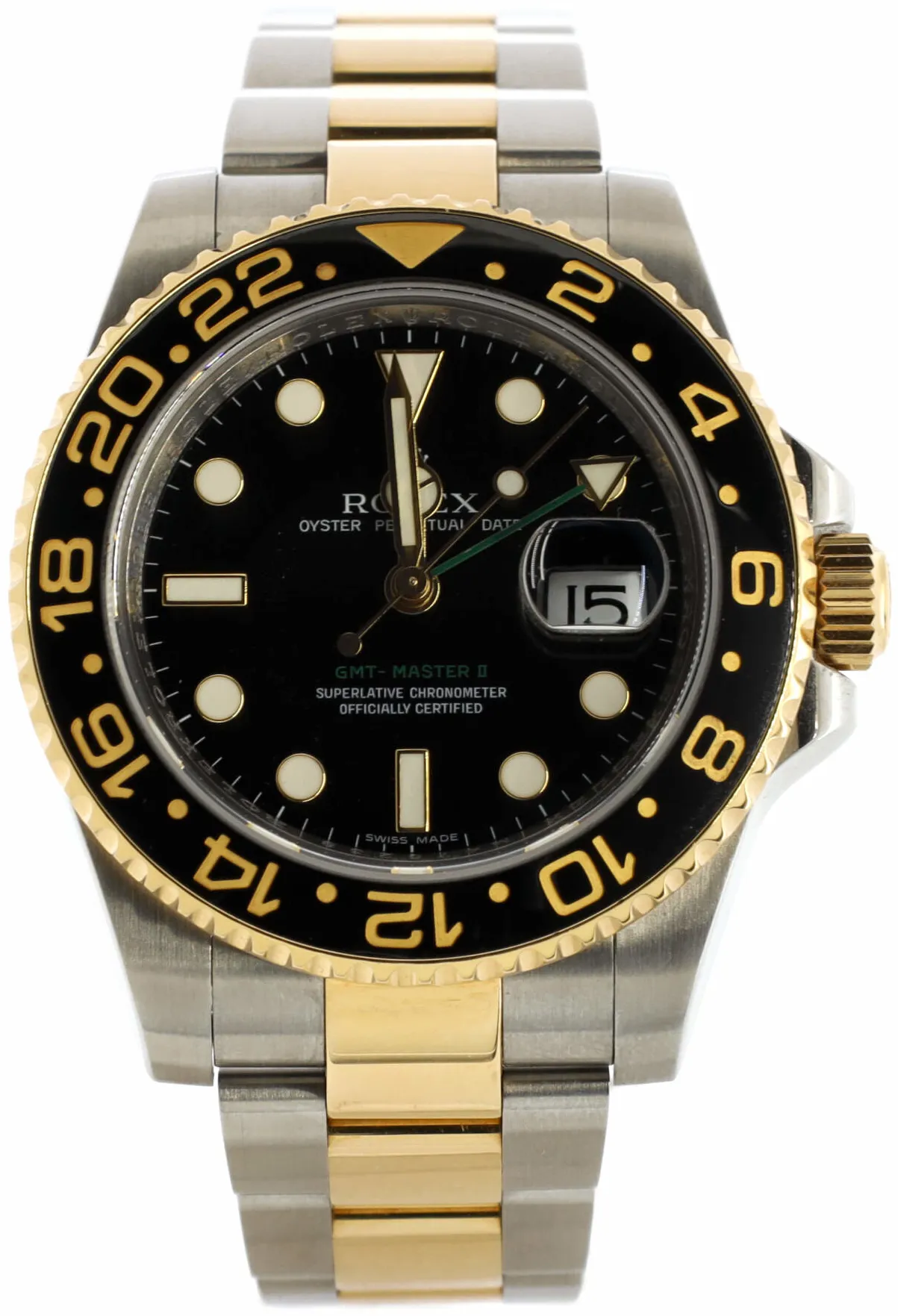 Rolex GMT-Master II 116713LN 40mm Stainless steel Black