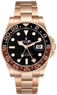 Rolex GMT-Master II 126715CHNR-0001 Everose gold Black