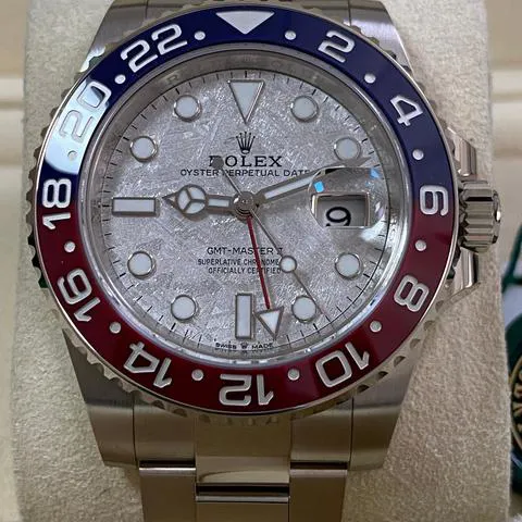 Rolex GMT-Master II 126719BLRO 40mm White gold Gray 1