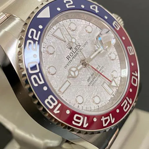 Rolex GMT-Master II 126719BLRO 40mm White gold Gray 8