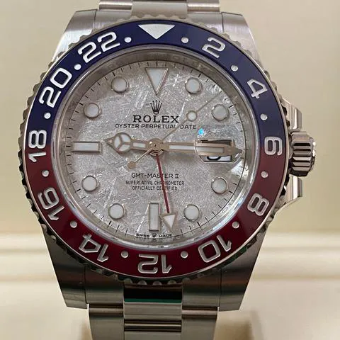 Rolex GMT-Master II 126719BLRO 40mm White gold Gray 9