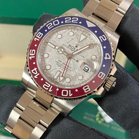 Rolex GMT-Master II 126719BLRO 40mm White gold Gray 14