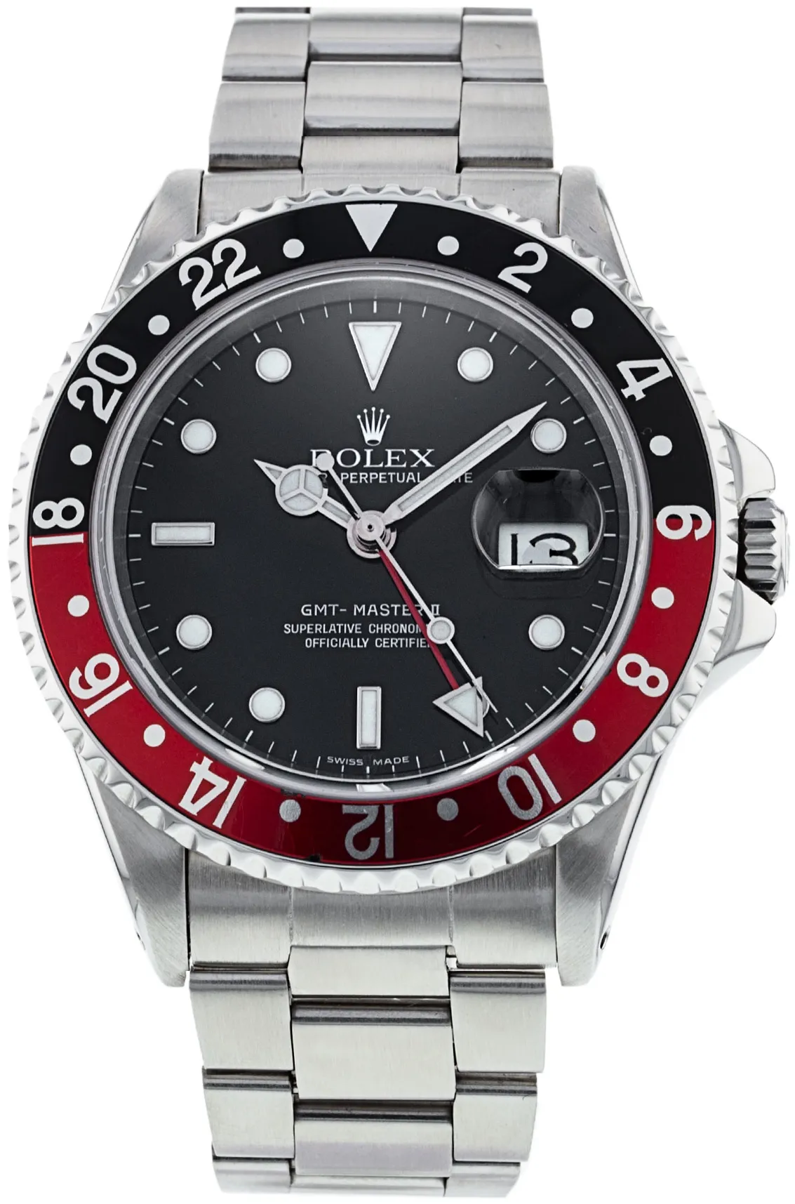 Rolex GMT-Master II 16760 40mm Stainless steel Black